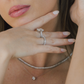 Lea Classic Tennis Necklace - Daiya Jewels 