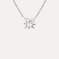 Lea Round Diamond Solitaire Necklace - Daiya Jewels 