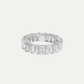 Linea Eternity Emerald-Cut Ring - Daiya Jewels 