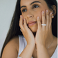 Linea Eternity Emerald-Cut Ring - Daiya Jewels 