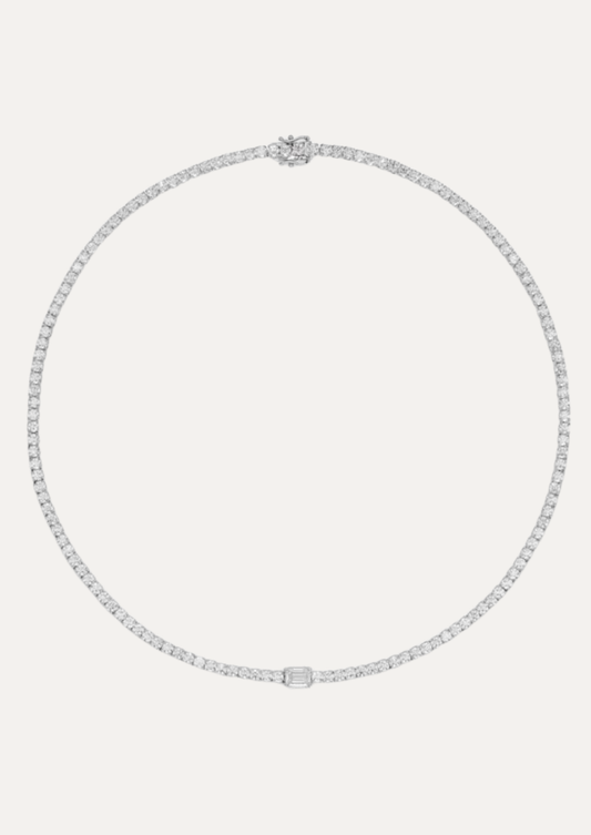 Sofia Tennis Necklace - Daiya Jewels 