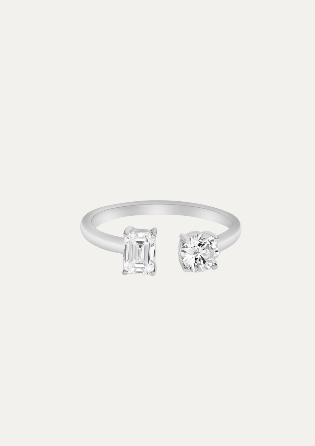 Sofia Toi&Moi Open Ring - Daiya Jewels 