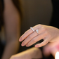 Zoe Toi&Moi Pear Diamond Ring - Daiya Jewels 